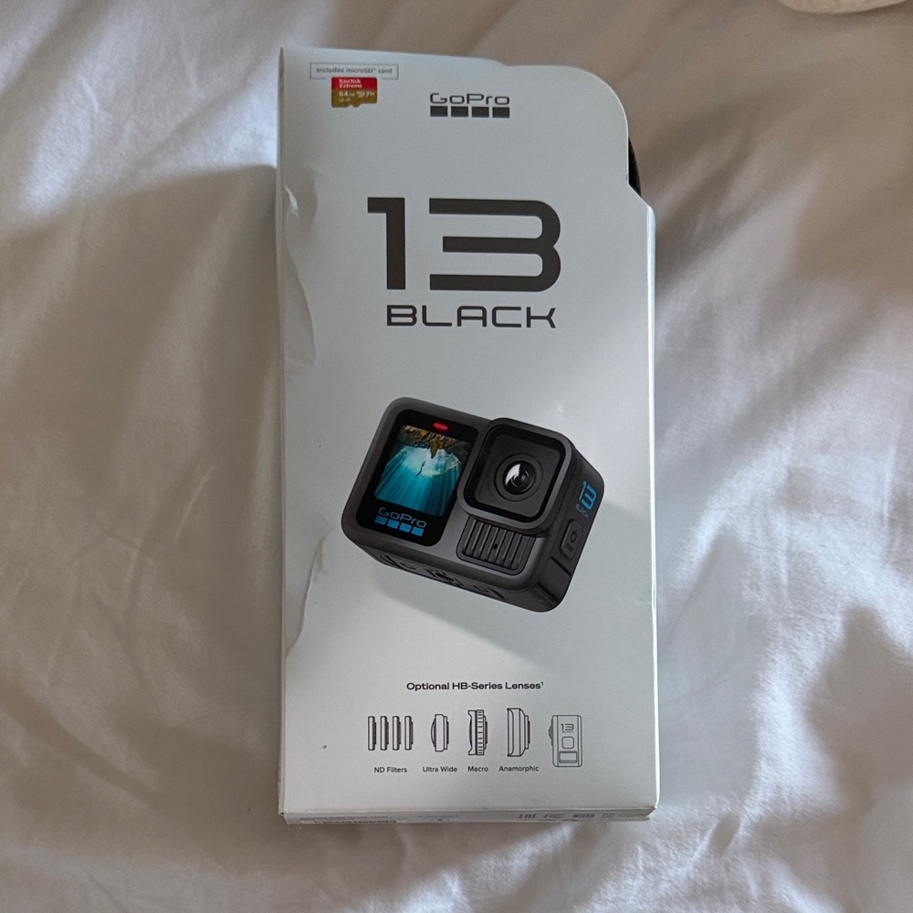 GoPro HERO 13 Black: Brand New, Unopened